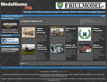 Tablet Screenshot of modellismopiu.net